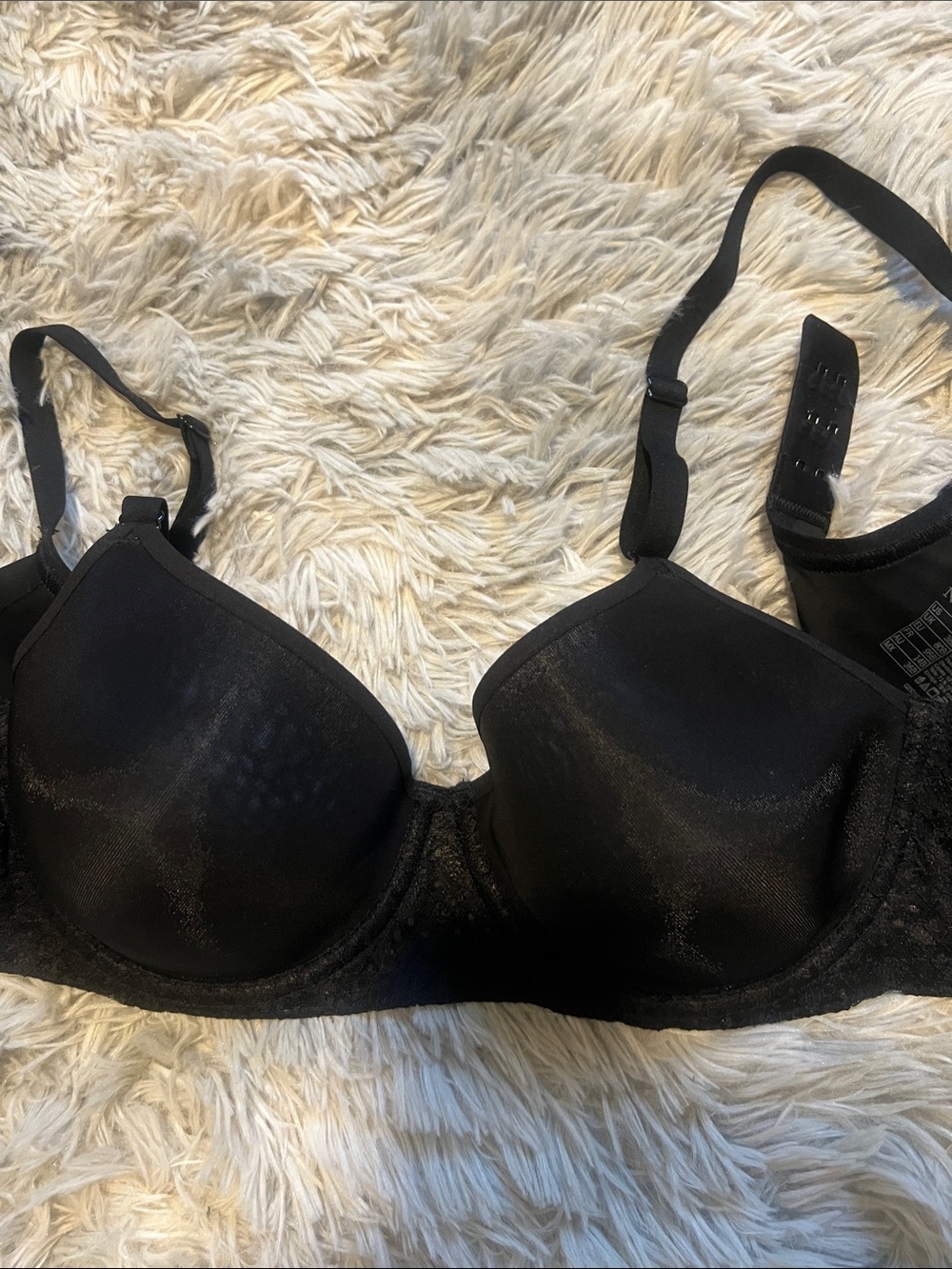 Natori Black Full Coverage Underwire Bra - Picture 3 of 3